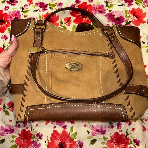 b.o.c. Two-Tone Brown Shoulder Bag - Picture 7 of 7